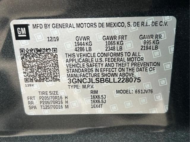 2020 Chevrolet Trax FWD LT