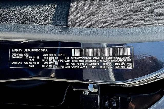 2022 Alfa Romeo Stelvio Sprint AWD