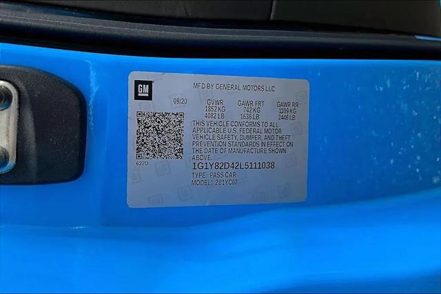 2020 Chevrolet Corvette Stingray RWD Coupe 3LT