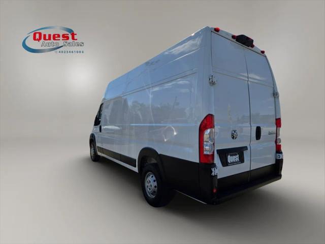 2023 Ram ProMaster Cargo Van Super High Roof 159" WB EXT