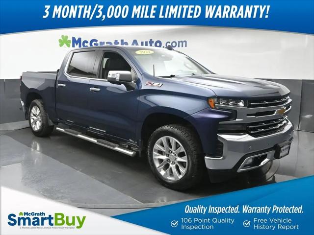 2021 Chevrolet Silverado 1500 4WD Crew Cab Short Bed LTZ for sale in Hiawatha, IA