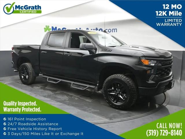 2025 Chevrolet Silverado 1500 4WD Crew Cab Short Bed Custom Trail Boss for sale in Hiawatha, IA