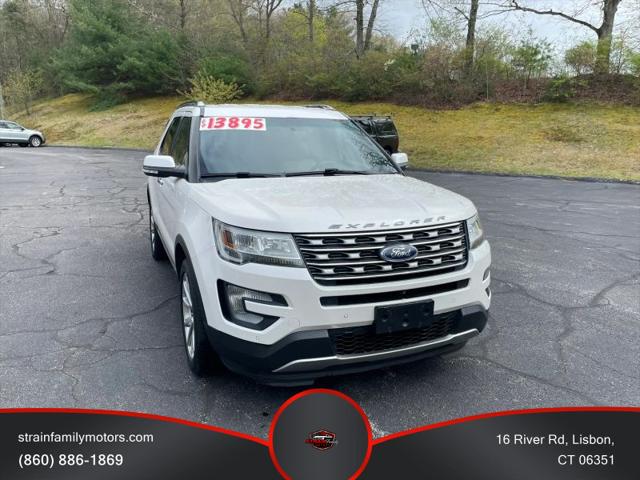 2016 Ford Explorer Limited for sale in Lisbon, CT