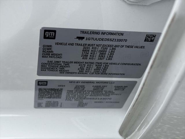 2025 GMC Sierra 1500 4WD Crew Cab Short Box SLT