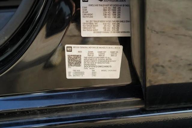 2021 Chevrolet Silverado 1500 4WD Crew Cab Short Bed LT Trail Boss