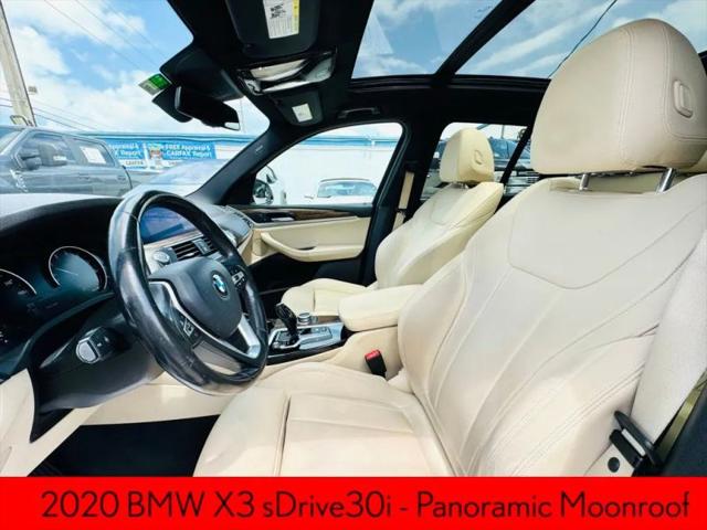 2020 BMW X3 sDrive30i