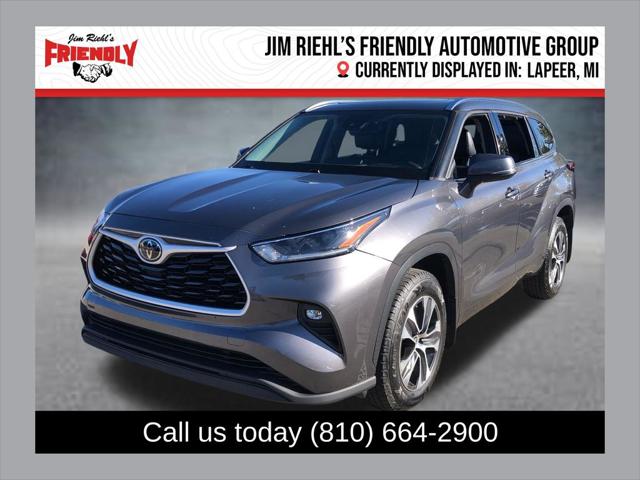 2021 Toyota Highlander XLE for sale in Lapeer, MI