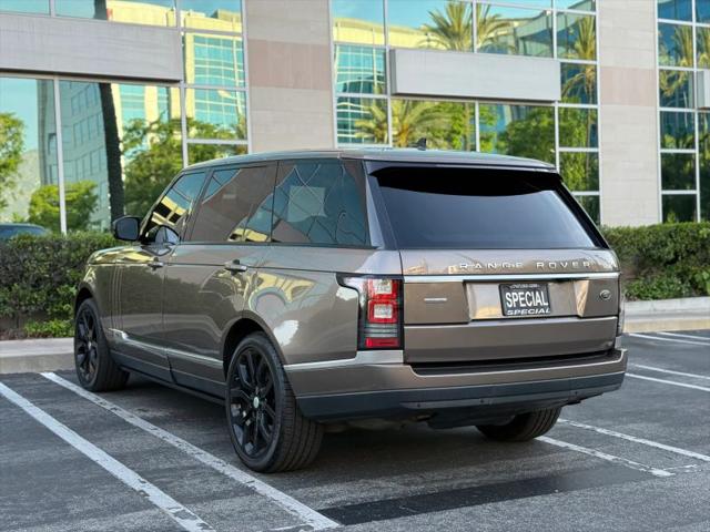 2016 Land Rover Range Rover 5.0L V8 Supercharged