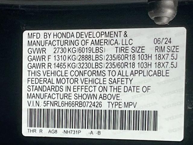 2024 Honda Odyssey EX-L