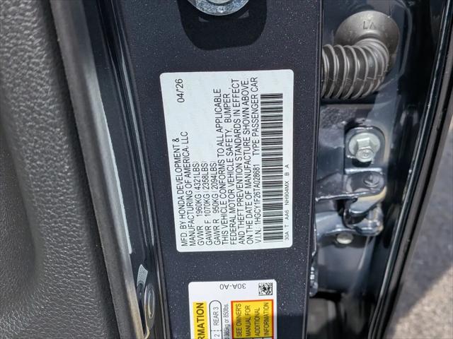 2026 Honda Accord Sedan LX