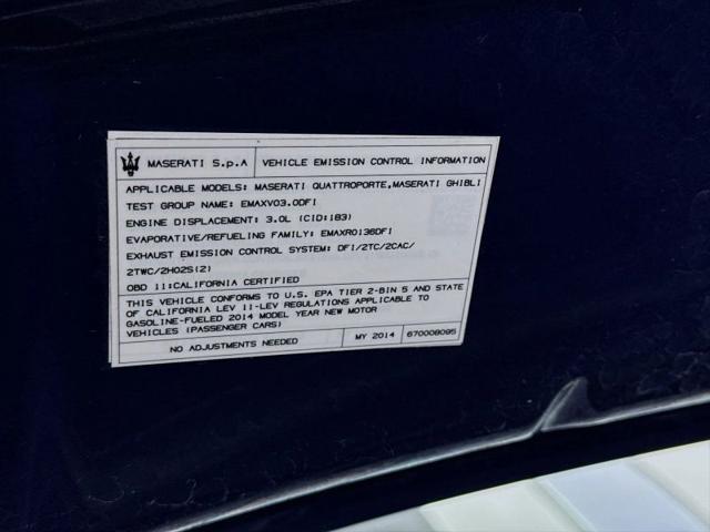 2014 Maserati Ghibli S Q4