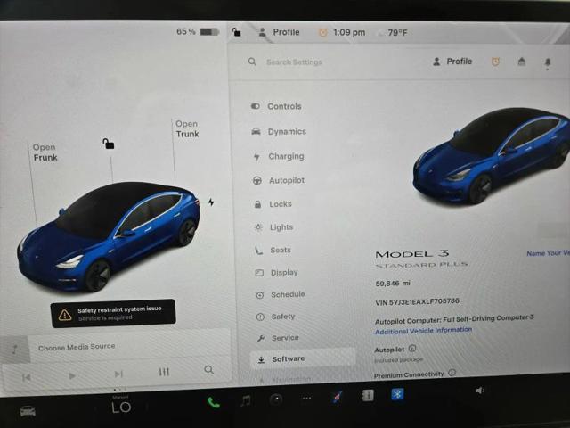 2020 Tesla Model 3 Standard Range Plus Rear-Wheel Drive
