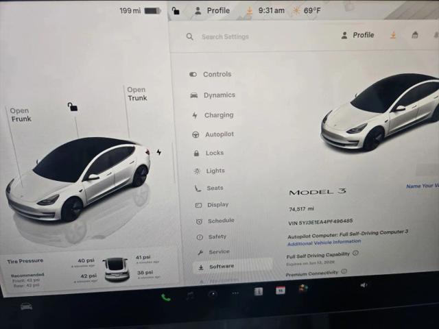 2023 Tesla Model 3 Rear-Wheel Drive