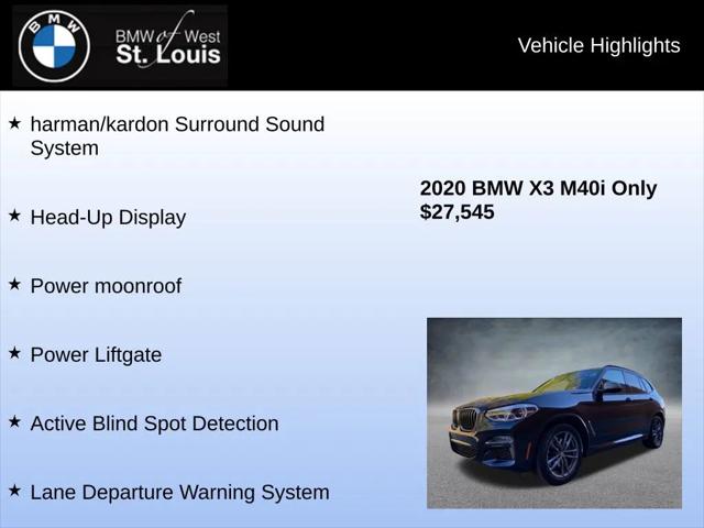 2020 BMW X3 M40i