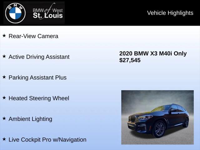 2020 BMW X3 M40i
