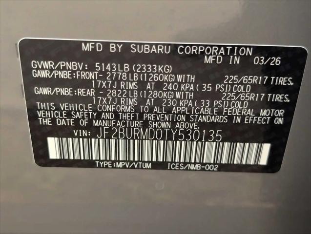 2026 Subaru Outback Wilderness
