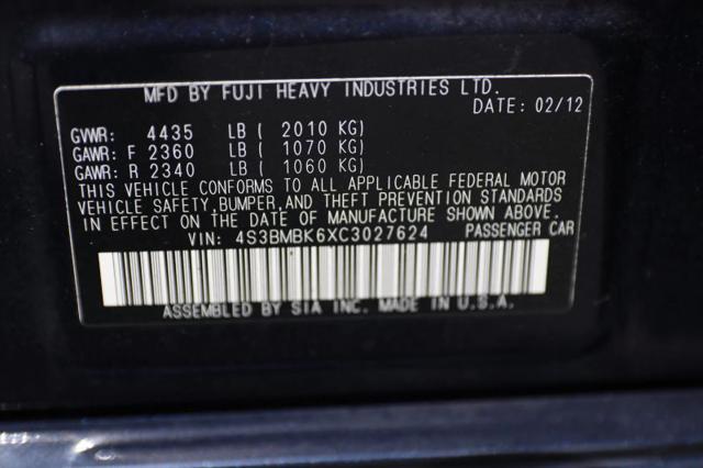 2012 Subaru Legacy 2.5i Limited