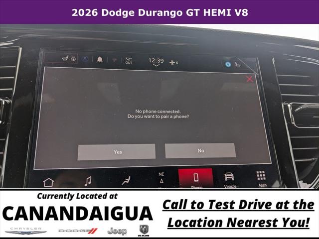 2026 Dodge Durango GT HEMI V8