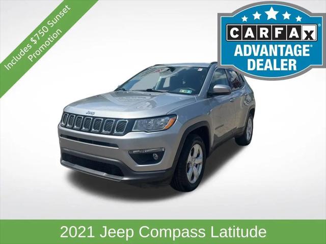 2021 Jeep Compass Latitude 4x4 for sale in Steubenville, OH