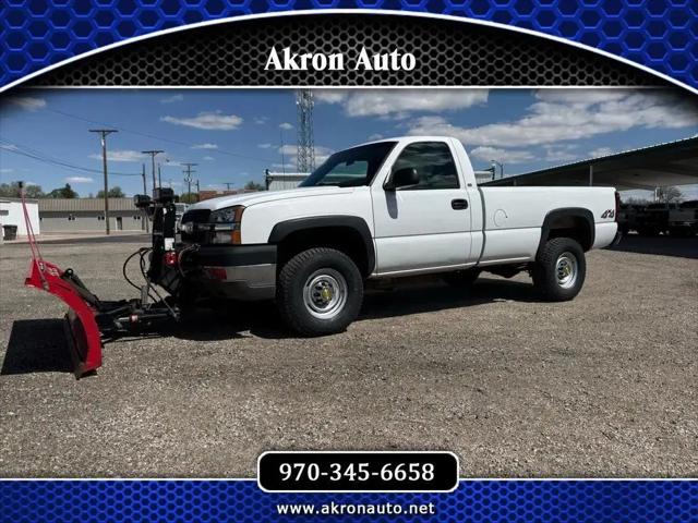 2004 Chevrolet Silverado 2500HD Work Truck for sale in Akron, CO