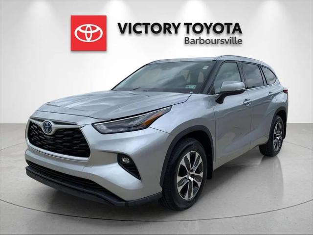 2022 Toyota Highlander Hybrid XLE for sale in Barboursville, WV