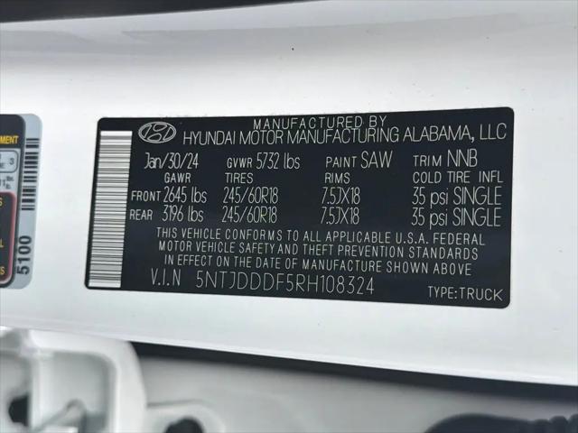2024 Hyundai Santa Cruz XRT