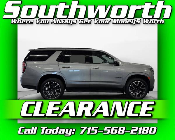 2024 Chevrolet Tahoe RST for sale in Bloomer, WI