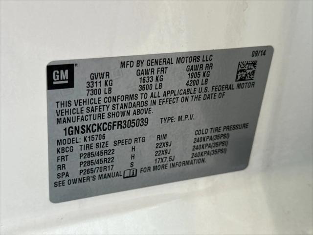 2015 Chevrolet Tahoe LTZ