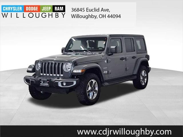 2020 Jeep Wrangler Unlimited Sahara for sale in Willoughby, OH