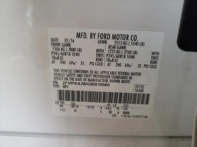 2016 Ford Edge SEL