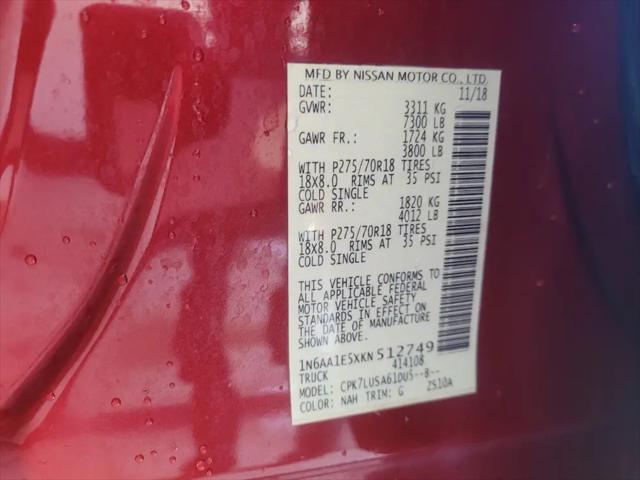 2019 Nissan Titan PRO-4X