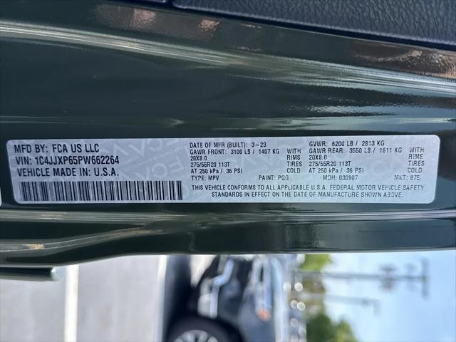 2023 Jeep Wrangler 4xe Sahara 4x4