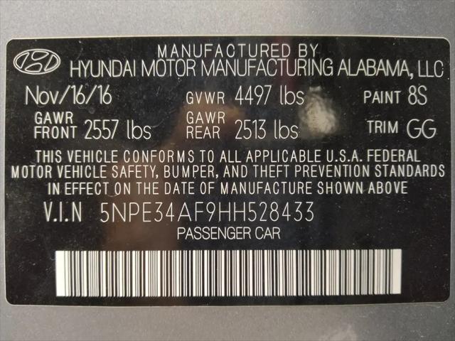 2017 Hyundai Sonata Limited