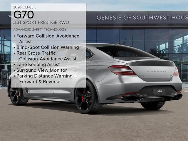 2026 Genesis G70 3.3T RWD Sport Prestige