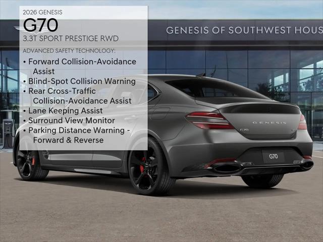 2026 Genesis G70 3.3T RWD Sport Prestige