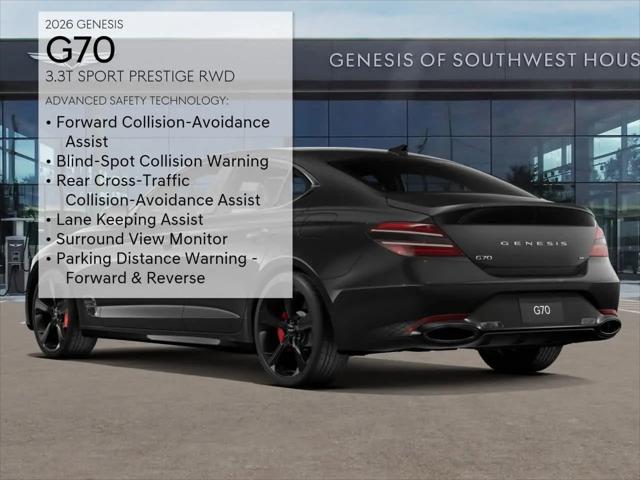 2026 Genesis G70 3.3T RWD Sport Prestige