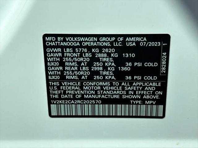 2024 Volkswagen Atlas Cross Sport 2.0T SE w/Technology