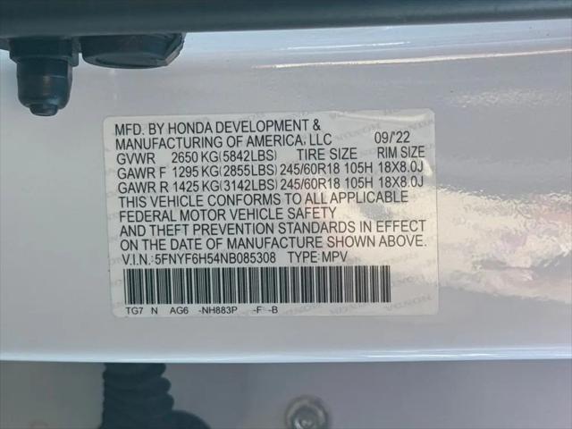 2022 Honda Pilot AWD EX-L