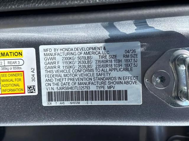 2026 Honda CR-V Hybrid AWD Sport-L