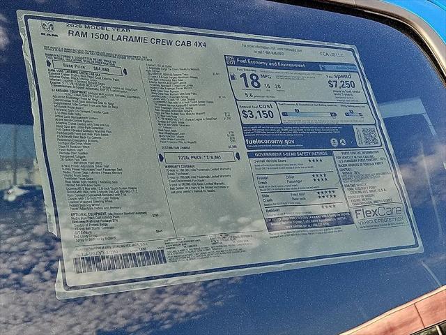 2026 Ram 1500 Laramie Crew Cab 4x4 57 Box