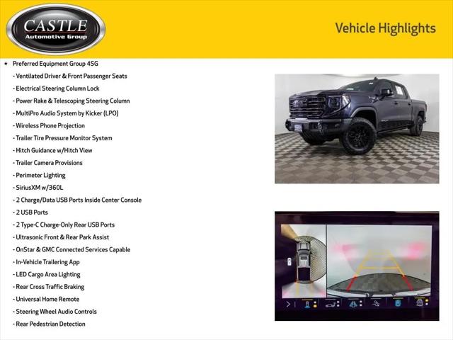 2023 GMC Sierra 1500 4WD Crew Cab Short Box AT4X