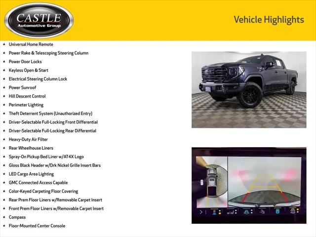 2023 GMC Sierra 1500 4WD Crew Cab Short Box AT4X