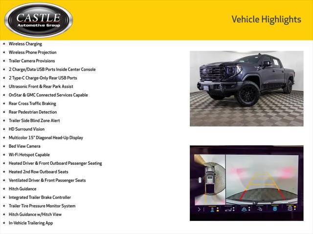 2023 GMC Sierra 1500 4WD Crew Cab Short Box AT4X