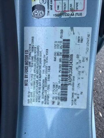2010 Ford Fusion Hybrid Hybrid