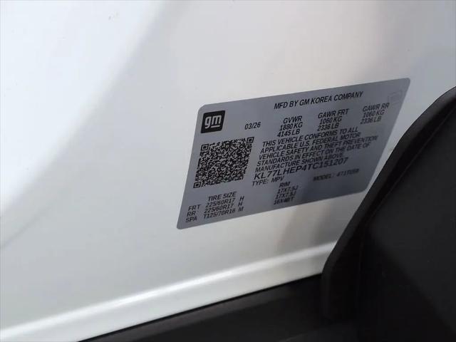 2026 Chevrolet Trax FWD LT