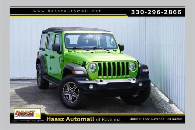 2018 Jeep Wrangler Unlimited Sport 4x4 for sale in Ravenna, OH