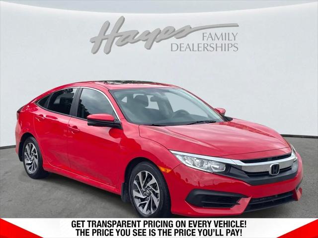 2018 Honda Civic EX for sale in Gainesville, GA