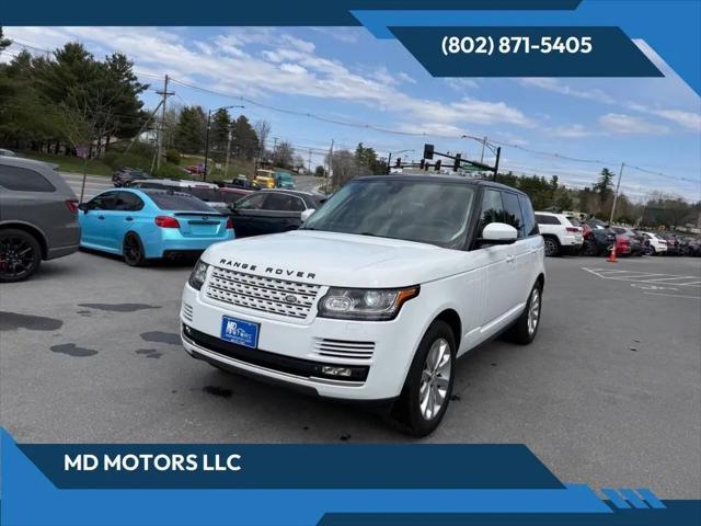 2015 Land Rover Range Rover 3.0L V6 Supercharged HSE for sale in Williston, VT