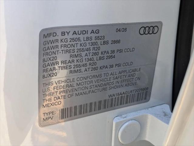 2026 Audi Q5 Premium Plus TFSI quattro S tronic