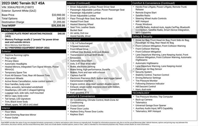 2023 GMC Terrain FWD SLT